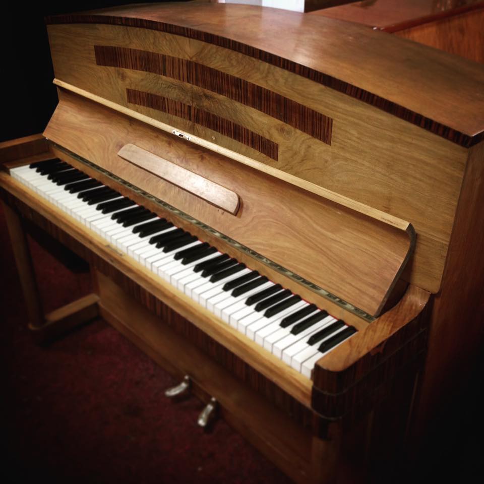 DANEMANN Art Deco upright piano